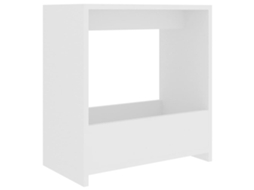 Side Table, Side Tables Vidaxl Branco Madeira Processada (n/a)