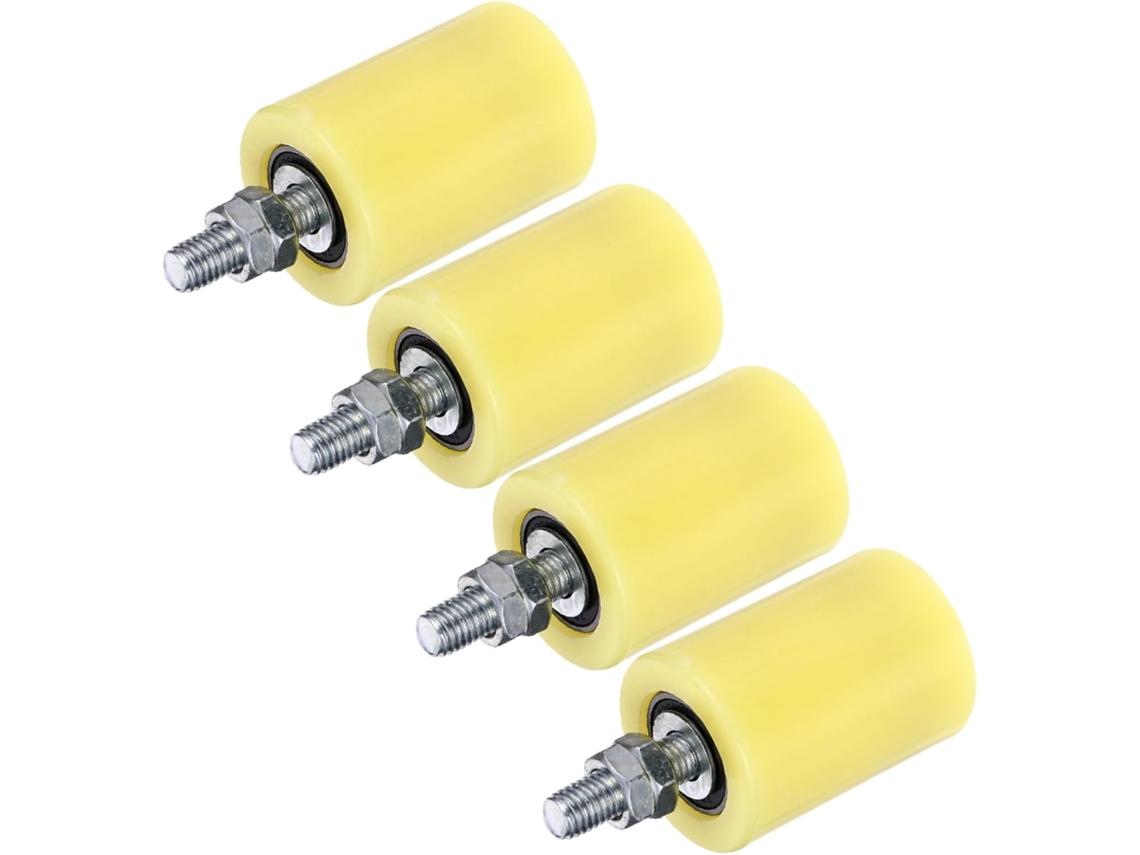 Conjunto De 4 Roletes De Suporte Para Portão Deslizante, Para Rolamentos De Alta Resistência.