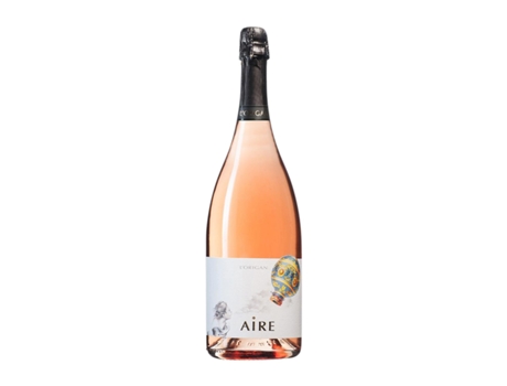 Espumante rosé L'ORIGAN Aire Rosé Brut Nature Cava Garrafa Magnum (1.5 L - 1 Unidade)