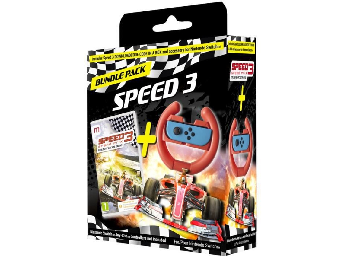 Jogo para Nintendo Switch Código Ciab Speed 3 + Volante