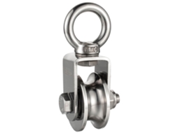 Aço Inox 304 Aço Cabo Polia, Carga Máxima 3500 Kg Zeuxo