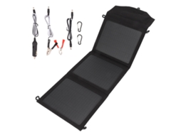Laxiscreed Painel Solar Monocristalino De 30w Com Pacote Dobrável Em 3 Partes E Duas Portas Usb