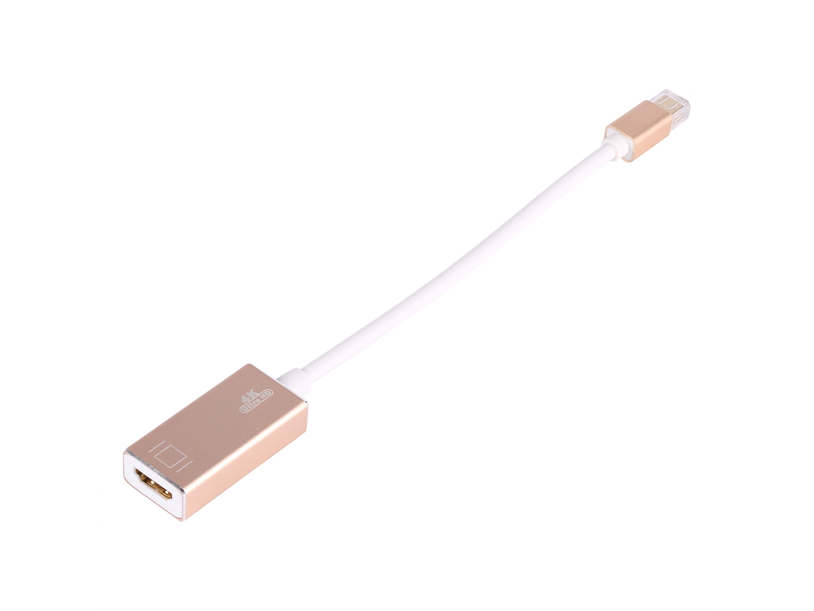 Adaptador Mini Displayport Dp Para Hdmi Com Transmissão 4k E Compatibilidade Ampla