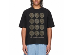 Rockinstone Hunger Games Movie District Badges Black Adult T-shirt Size:xxxl