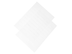 Conjunto De 64 Adesivos Transparentes Dupla Face Com Forte Aderência