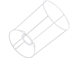 Suporte Metálico E27 Ajustável Para Montagem Própria, Diâmetro De 14 A 26 Cm, Estrutura Robusta Para Luminária De Mesa.