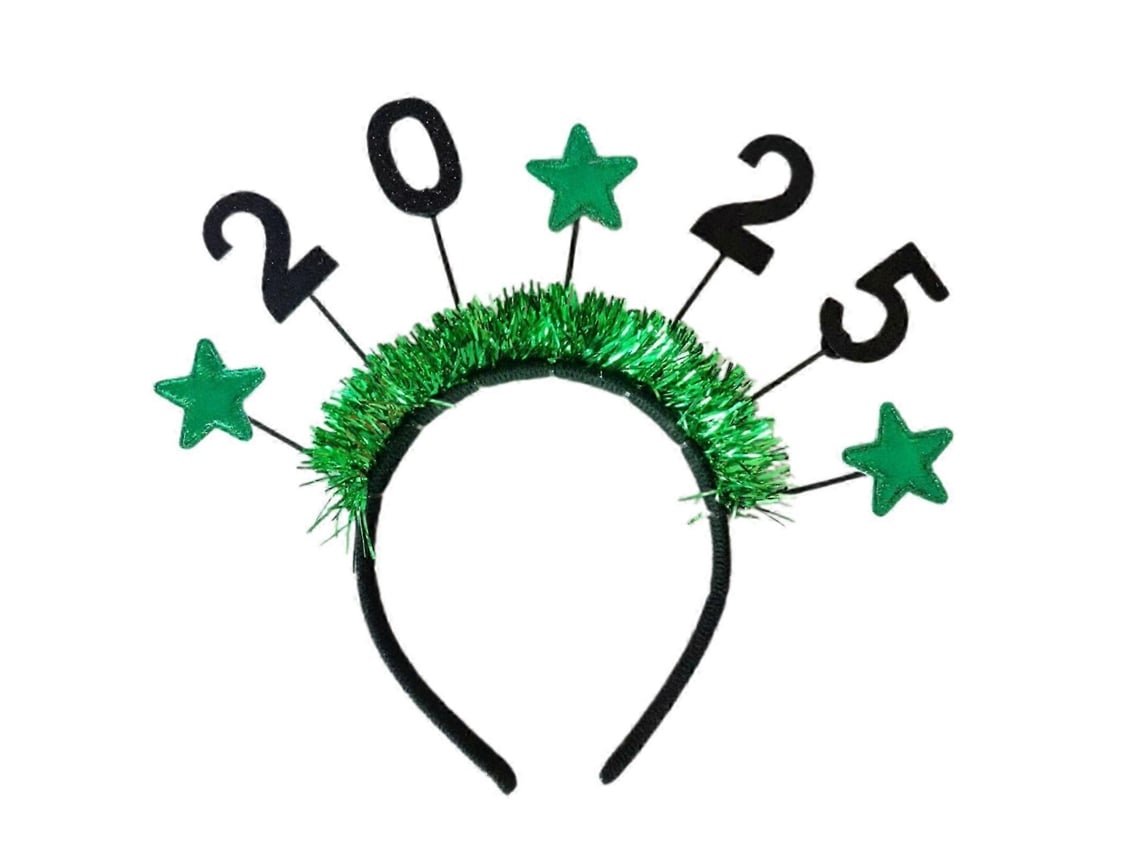 Faixa De Cabelo Ajustável Para Festas De Natalgreen
