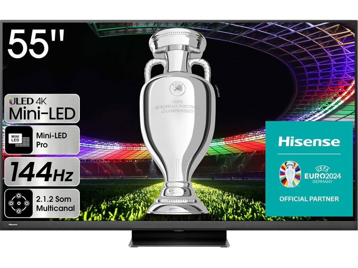 TV HISENSE 55U8KQ (Mini LED - ULED 4K - 55'' - 139 cm - Smart TV)
