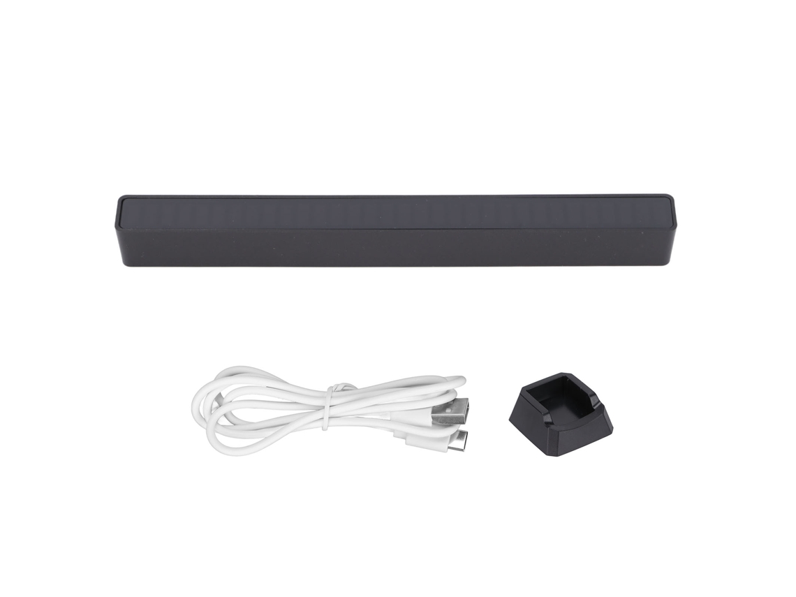 Lâmpada LED RGB com cancelamento de ruído, controle de voz, ativada por áudio, entrada USB-C CHABERLU