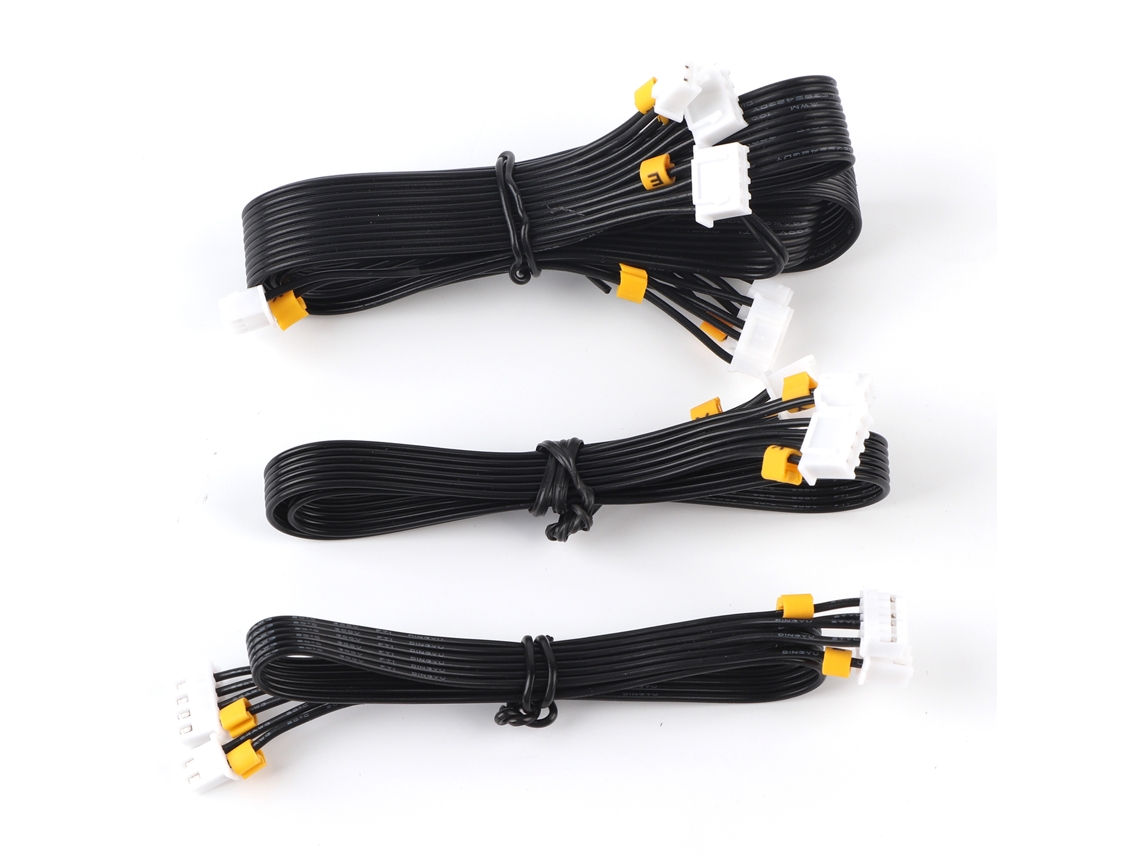 Conjunto de 3 cabos de conexão para interruptor de limite XYZ da impressora 3D Ender 3.