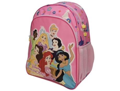 Mochila Disney Princesa Rosa 40cm Manenti