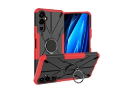 Capa De Celular À Prova De Choque Com Anel Para Tecno Pova 4 Armor Bear Pc Tpu