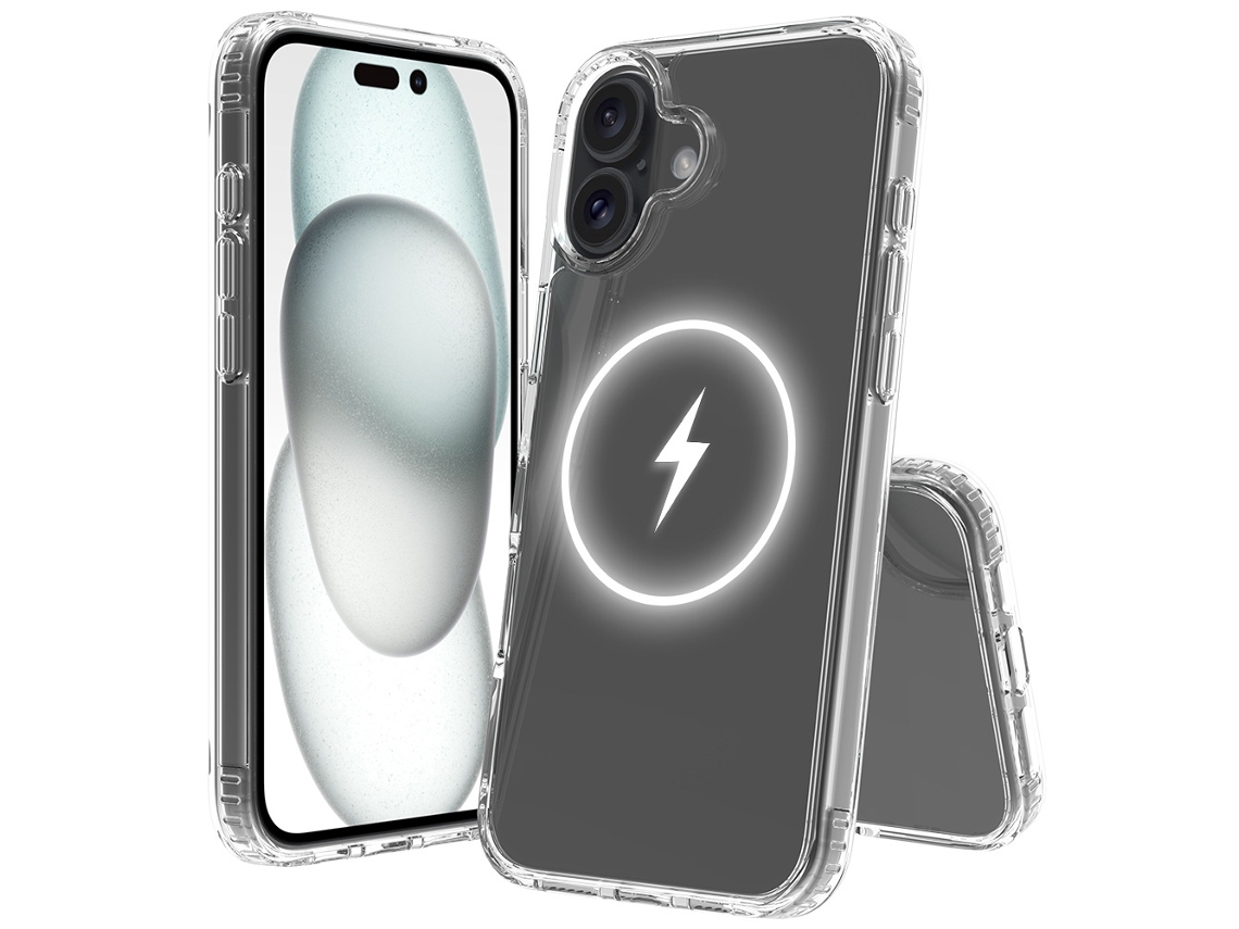 Capa Protetora Magnética À Prova De Choque Para Iphone 17 Com Acabamento Luxuoso.
