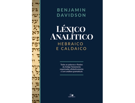 Livro Lexico Analitico Hebraico E Caldaico - Lancamento de Benjamin Davidson (Português do Brasil - Capa Dura)