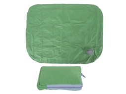 Travesseiro Inflável Leve para Camping Verde