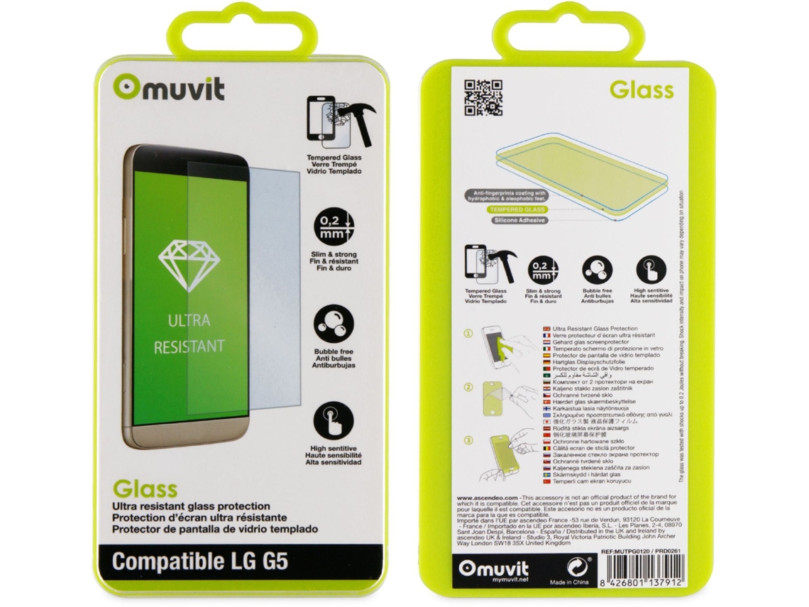 Pelicula de Vidro MUVIT G5