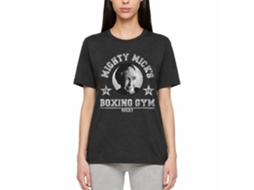Rockinstone Rocky Movie Mighty Mick Heather Black Adult T-shirt Size:xl