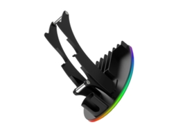 Suporte Portátil com Iluminação Led para Gamepad, Compatível com Cartões de Jogo e Fones de Ouvido, na Cor Branca. TAISHENGDA