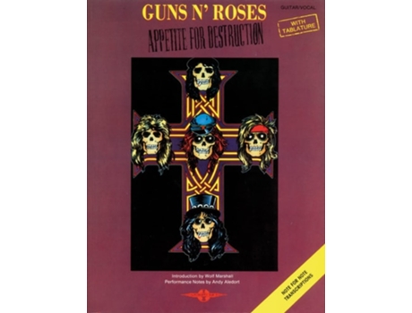 Livro Appetite For Destruction de Guns n' Roses (Inglês)