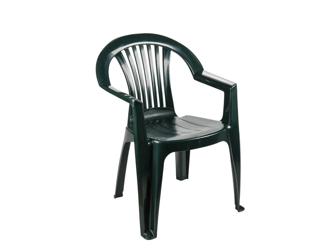 Cadeira de Resina JOLUCE Lagos (Verde - 78x66x55)