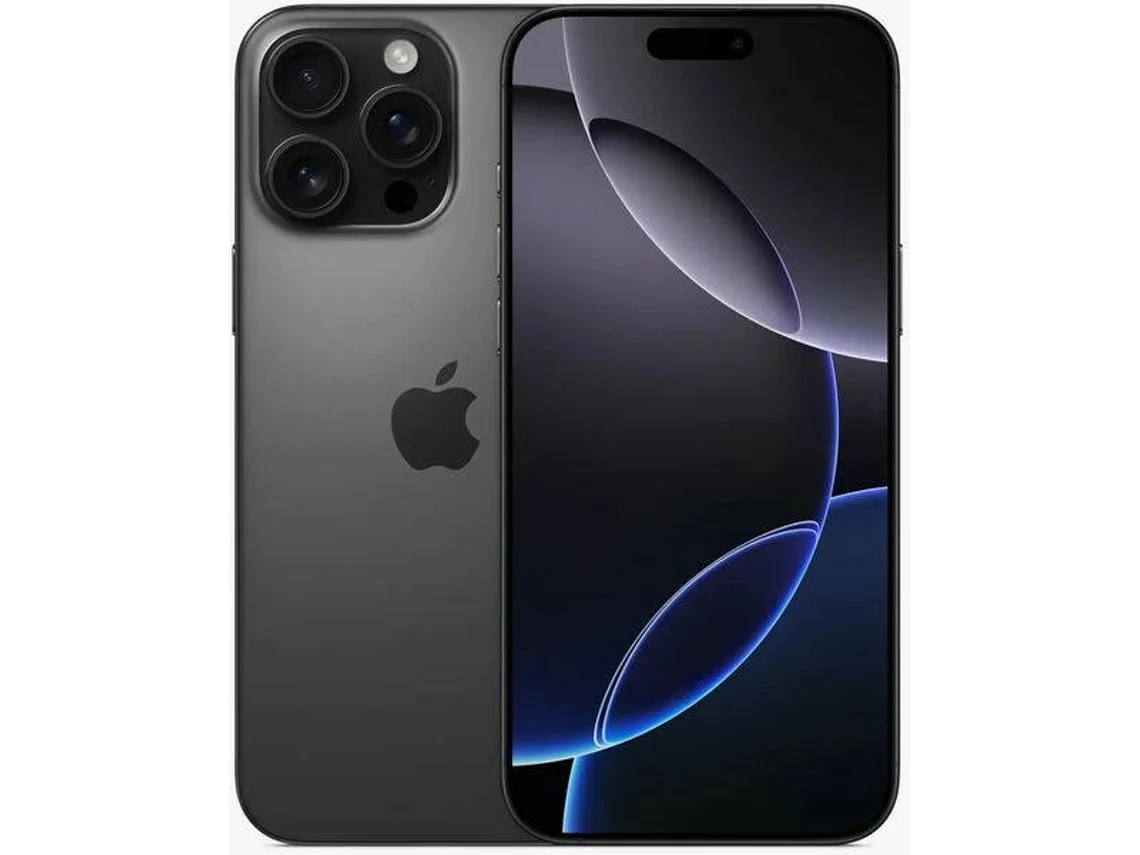 iPhone 16 Pro Max APPLE (Recondicionado Flippers Sinais de Uso - 6.9'' - 256 GB - Preto)