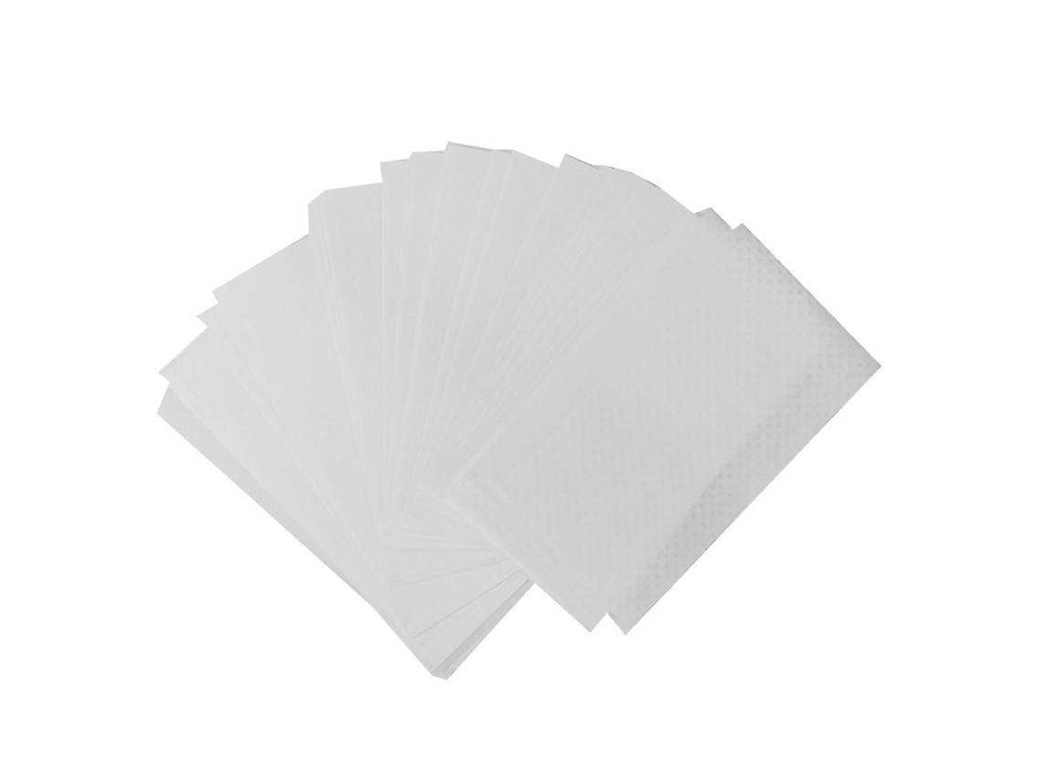 500 unidades de papel descartável profissional para permanente de cabelo, tamanho 11x6,5cm | S/MARCA