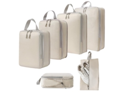 Organizador de Mala com Sacos de Compressão AQUAFORGE