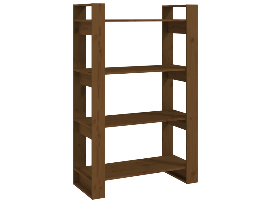 Book Cabinet, Book Cabinets Vidaxl Marrom Madeira (80 X 35 X 125 Cm)