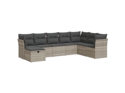 Garden Sofa Set, Garden Sofa Sets Vidaxl Cinzeto Rattan / Vime (n/a)