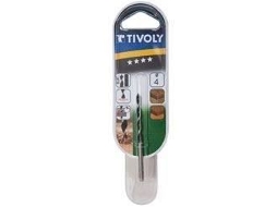 Broca Para Madeira Tivoly Slr 3 Pontas 8 X 125 Mm Precisão De Perfuração Evacuação De Cavacos