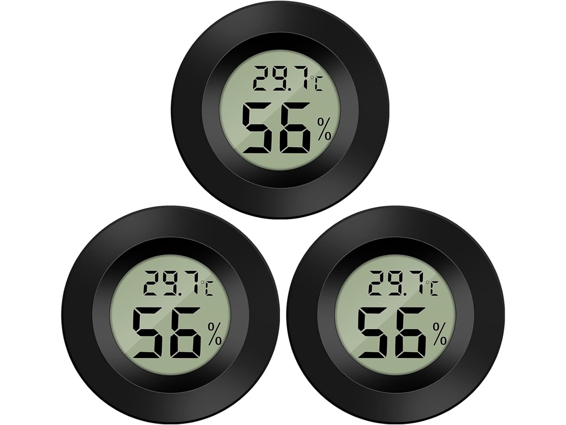 Mini Termômetro E Higrômetro Digital Lcd Para Temperatura Umidade.-aquaforge