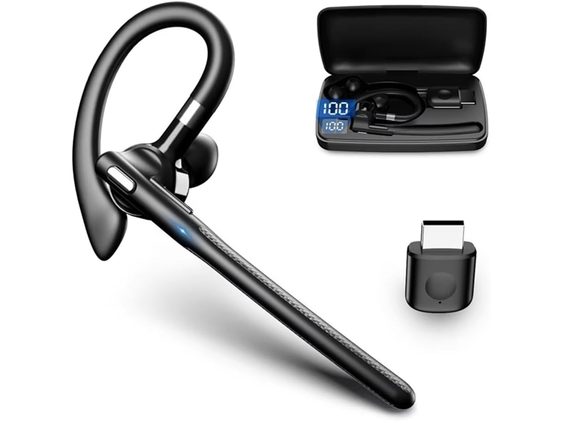 Fone de Ouvido Bluetooth 5.4 com Dois Microfones SFUSHOS