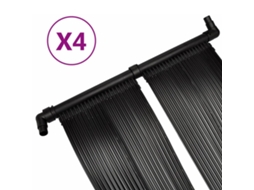 Aquecedores solares para piscina Paineis, conjunto de 4 peças, 80x620 cm, EXCLUSIVO DA MAISON