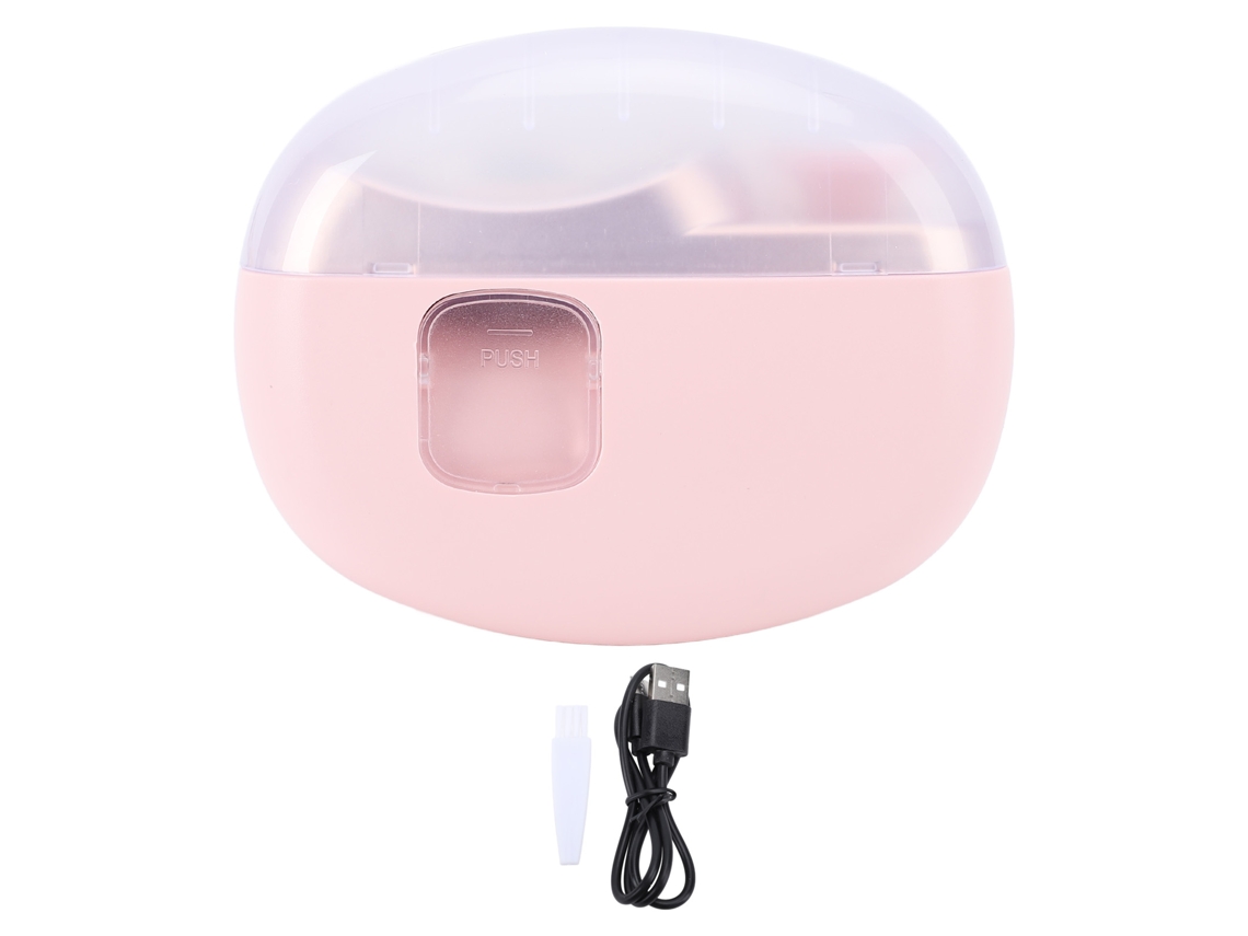 LAXISCREED: Cortador Elétrico de Unhas Rosa Multifuncional