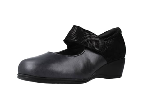 Sapatos de Mulher PINOSOS Tecido Preto (39)