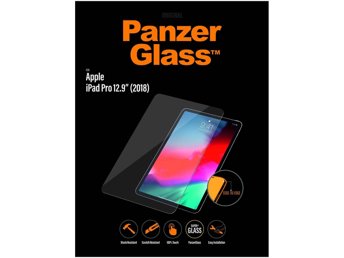 Protetor de Ecrã Tablet PANZERGLASS 2656 (12.9'' - Vidro Temperado)