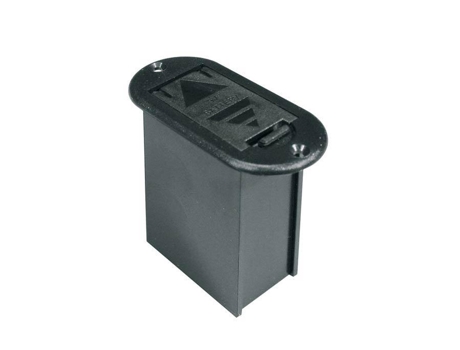 Boston Suporte Vertical Para Bateria com Parafusos e Conector Para Bateria 9V