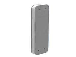Flat Fender Prateado 950 X 310 X 80 Mmplastimo