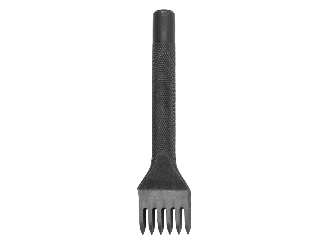 Furadeira De Pontos De Costura De Couro 6 Dentes 4mm