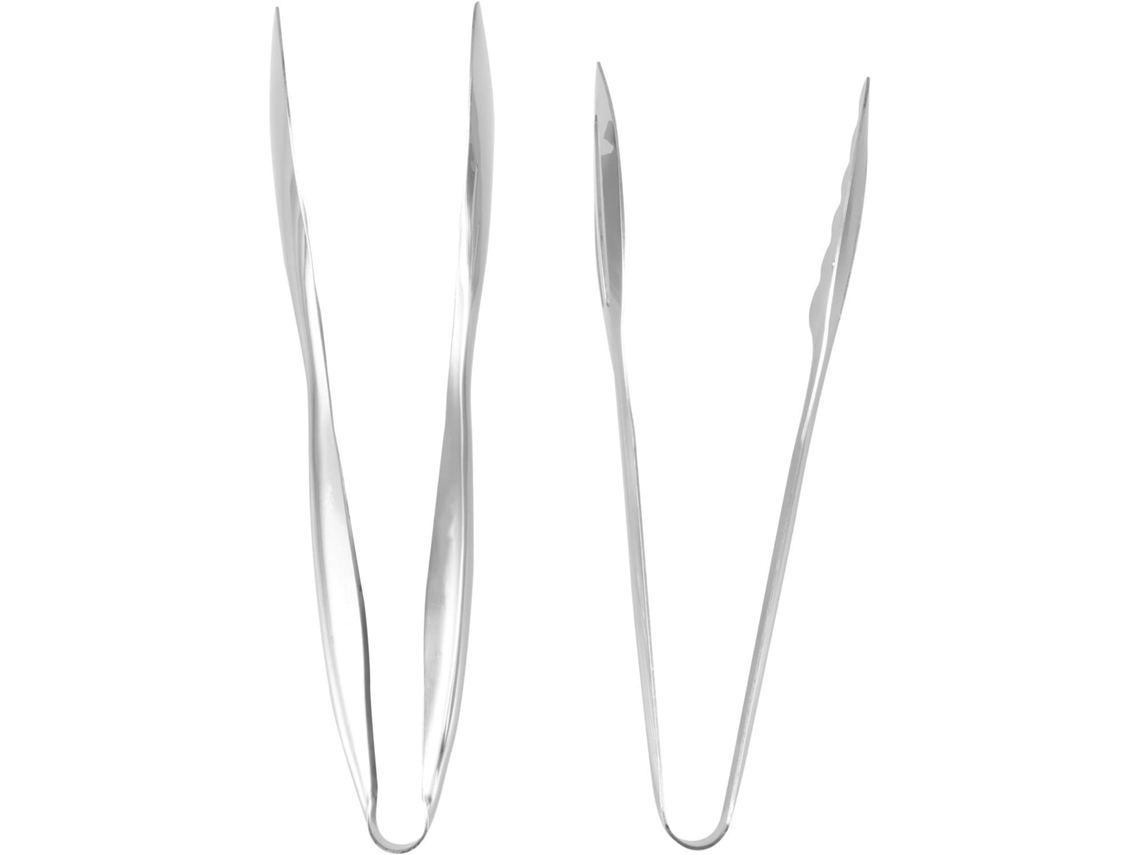 Pinças De Aço Inoxidável Happyyami, Conjunto De 2 Peças, Pinças De Cozinha Portáteis Antiaderentes, Para Churrasco E