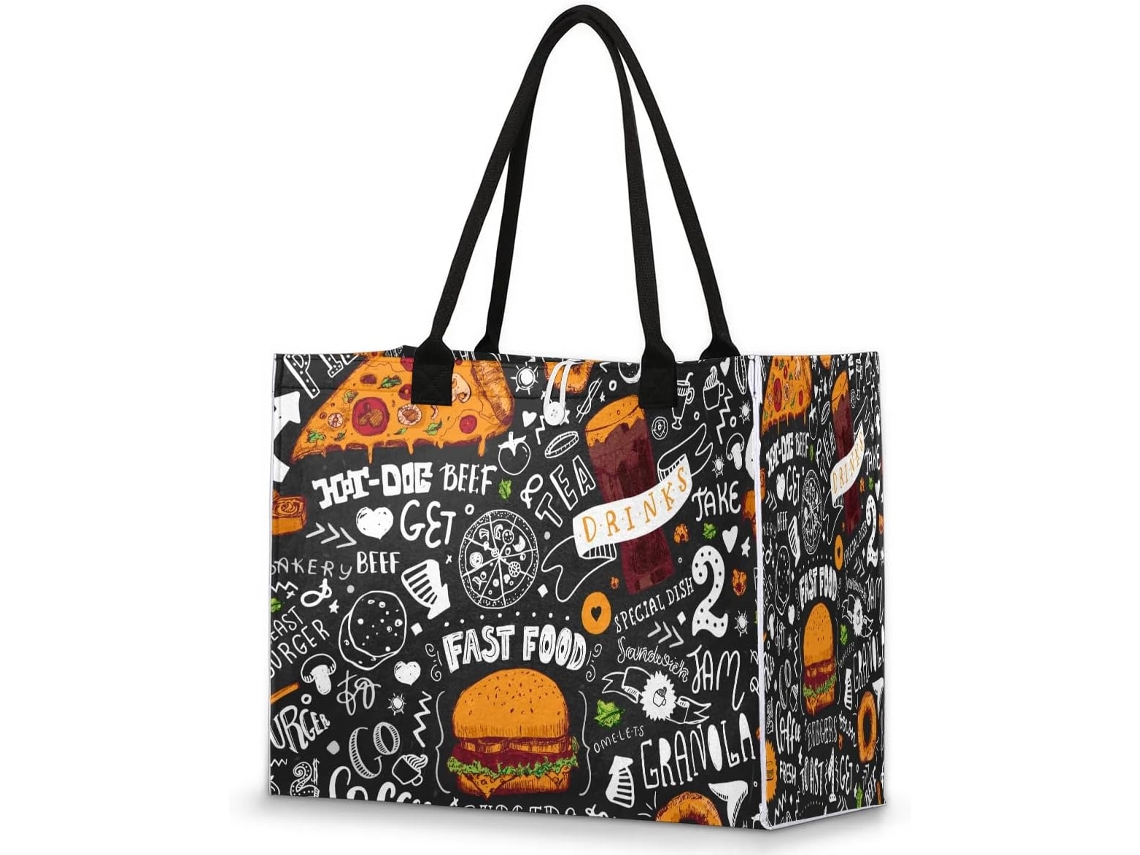 Bolsa de ombro Tropicallife com estampa Golfinhos 42x17x33 cm