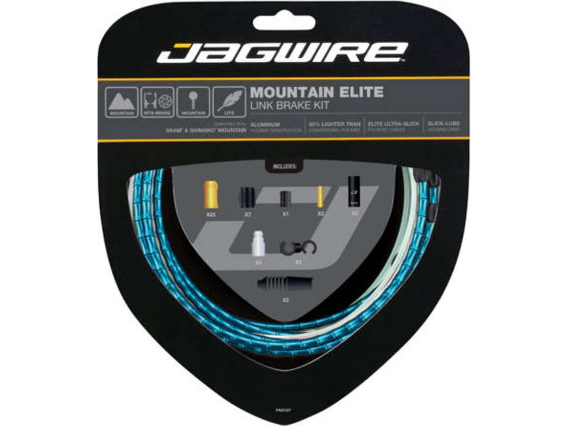 Kit de Travão JAGWIRE Mountain Elite Link Brake Kit (Azul - TU)