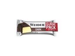 6 Barras Weider Classic Pack Chocolate Preto