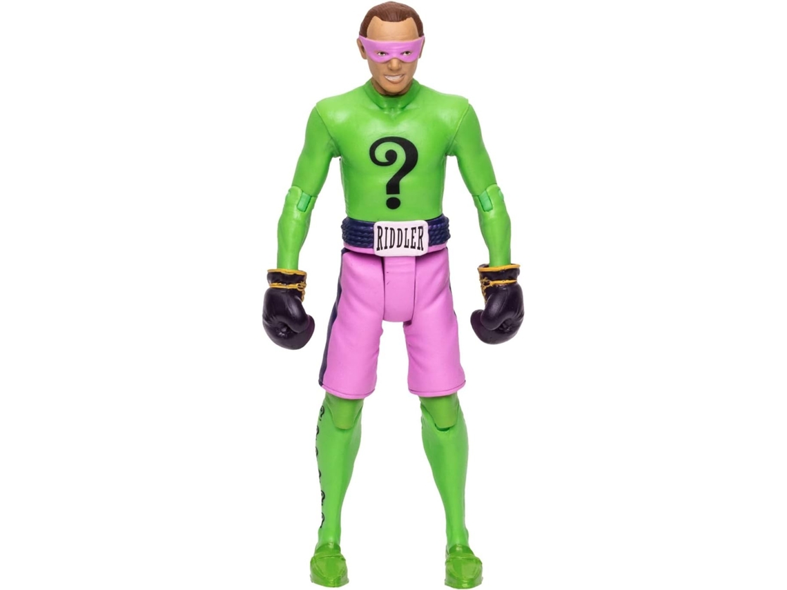 Figura Riddler Enigma com Luvas de Boxe Do Batman The Classic Dc Series 17 Cms (Idade minima recomendada: 4 anos)