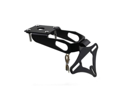 Suporte Traseiro De Placa De Licença Para Z650 Ninja 650 2017-2022 Quadro Metal Preto Negro