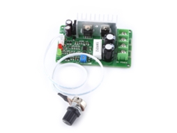 Controlador de Velocidade de Motor Dc Pwm 12v/24v/36v 15a Regulador Potenciômetro Proteção Contra Sobrecarga YURU