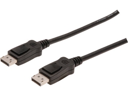 Cabo de Dados ASSMANN (DisplayPort - 2 m - Preto)