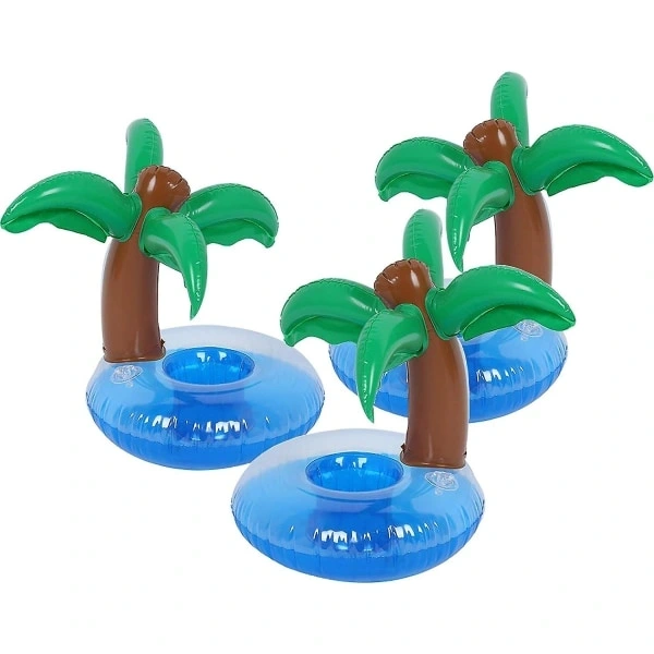 Conjunto De 3 Porta-copos Infláveis ​​para Piscina