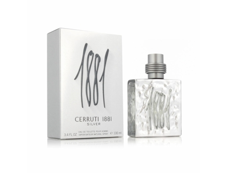 Perfume Homem Cerruti EDT 1881 Silver 100 ml