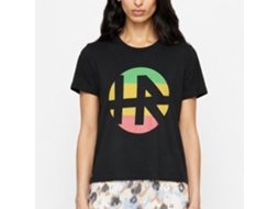 Bad Brains Human Rights Rasta Logo T-shirt Black Unisex Adults Size:s